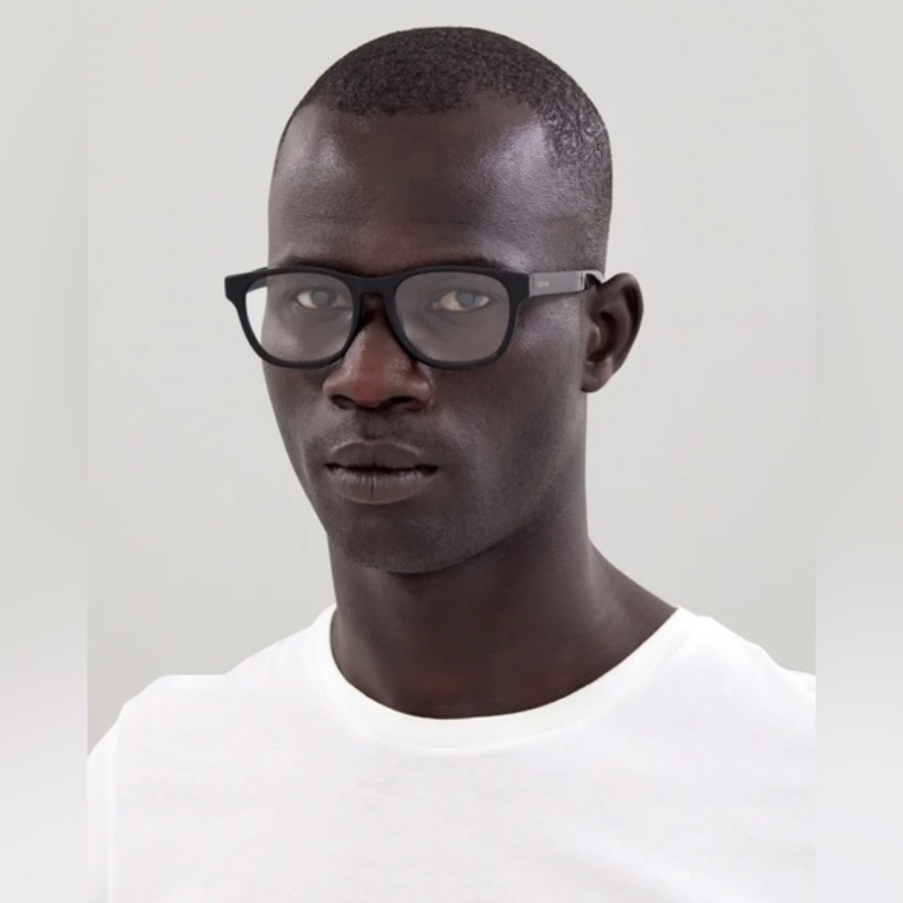 New 💯 Authentic Gucci Demo Square Men's Eyeglasses GG1344O 005 - Picture 4 of 12